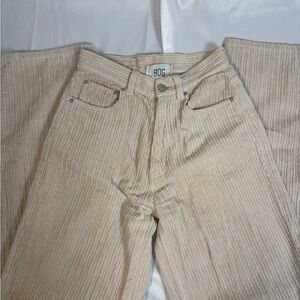 BDG Beige Corduroy Straight leg pants